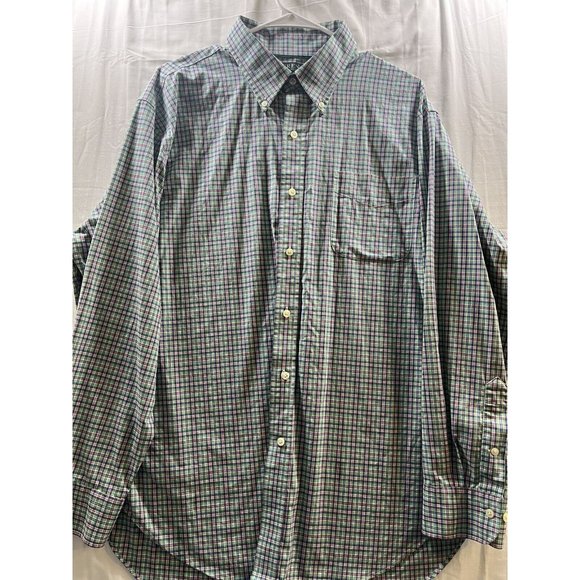 Ralph Lauren Shirt Mens 17 1/2 34/35 Long Sleeve Button Classic XL To XXL. A31 - Picture 2 of 4
